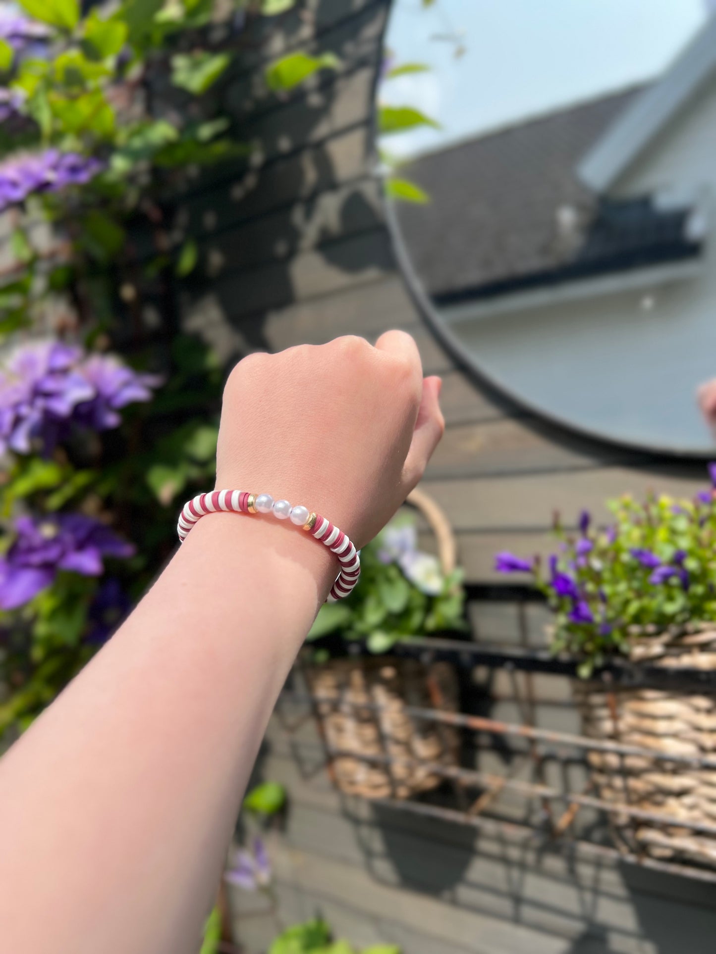 Rosa/Lilla armbånd💜🩷